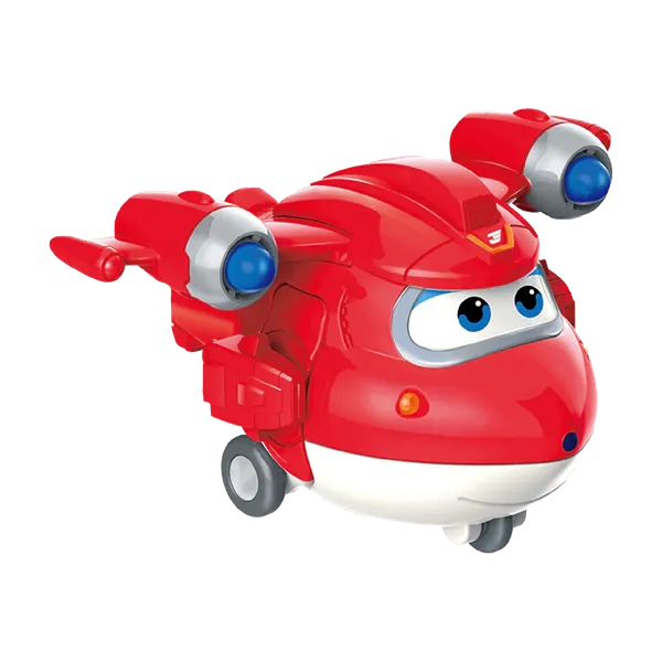 Avión de Juguete Transformable en Robot Supercharged Jett Alpha Group Super Wings